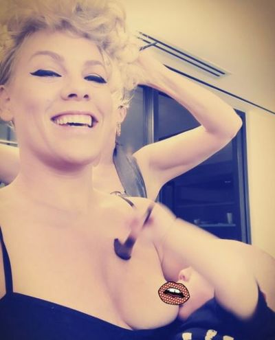 <p><a href="https://www.instagram.com/pink/?hl=en" target="_blank" draggable="false">Pop star Pink</a> has shared an adorable snap of herself breastfeeding baby Jameson Moon while having her hair and makeup done pre-concert. Not only is Pink multi-tasking like a boss, but wee JM is too. Yep, he's tucking in and also waving a toy hammer about - because a kid has to eat and playing is fine!</p>
<p>We love that Pink shared this snap because it's one tiny step towards breastfeeding being normalised. As it should be ... cause it's normal. Anyway, here's the deal. Like it or not the world looks to celebrities for inspiration of all kinds. We watch their every move and when they declare something cool, we tend to hop on board.</p>
<p>
Given that, we're delighted to see a whole new generation of Hollywood stars such as Pink being up-front, open and honest about motherhood, in particular breastfeeding. How wonderful that this group of beautiful women is out and proud about nursing babies and are not shy about being snapped doing so.</p>
<p>Whether you're a breastfeeding mama or you're all about the bottle, you'll love seeing more images of Pink and her beautiful babes. There's also a range of heart-warming snaps revealing the incredible beauty of a a number of women and their babies sharing a quiet moment of closeness. Scroll on.</p>