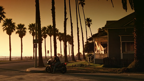 The oceanside cottage featured in the 1986 film 'Top Gun' starring Tom Cruise.