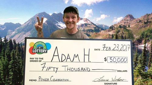 Homeless man wins $65,000 lotto after ‘falling on hard times’