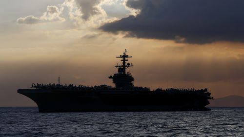 Covid-19 outbreak aboard the USS Theodore Roosevelt, an aircraft carrier with a crew of nearly 5000.