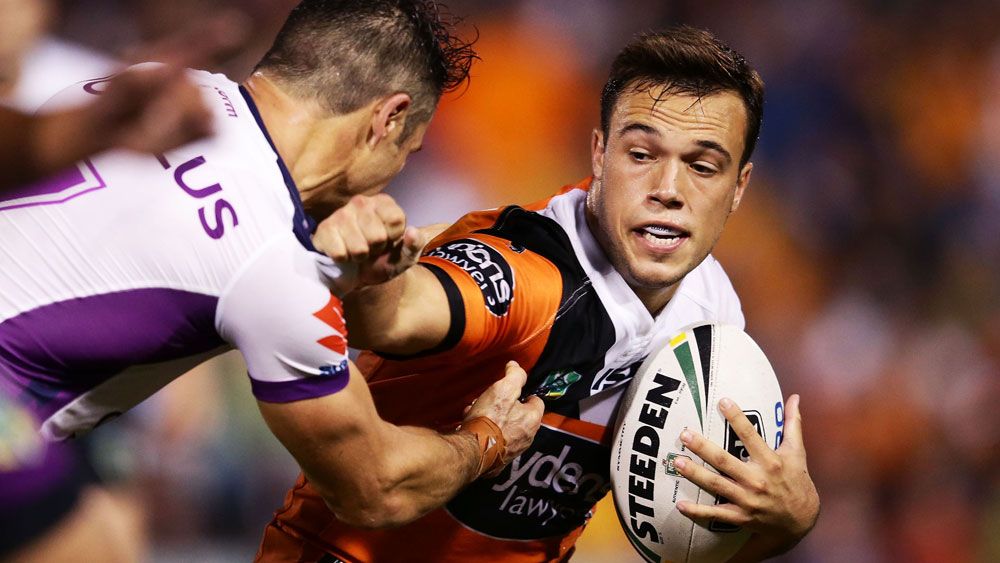 Luke Brooks re-signs with Wests Tigers
