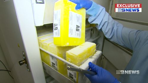 Fresh blood has a limited shelf life and there are often shortages. (9NEWS)