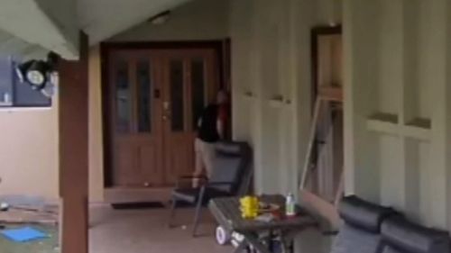 When no one answered, it’s alleged the man attempted to force the front door open.  (9NEWS)