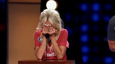 Kristin Chenoweth gives juicy answer to Celebrity Family Feud question.