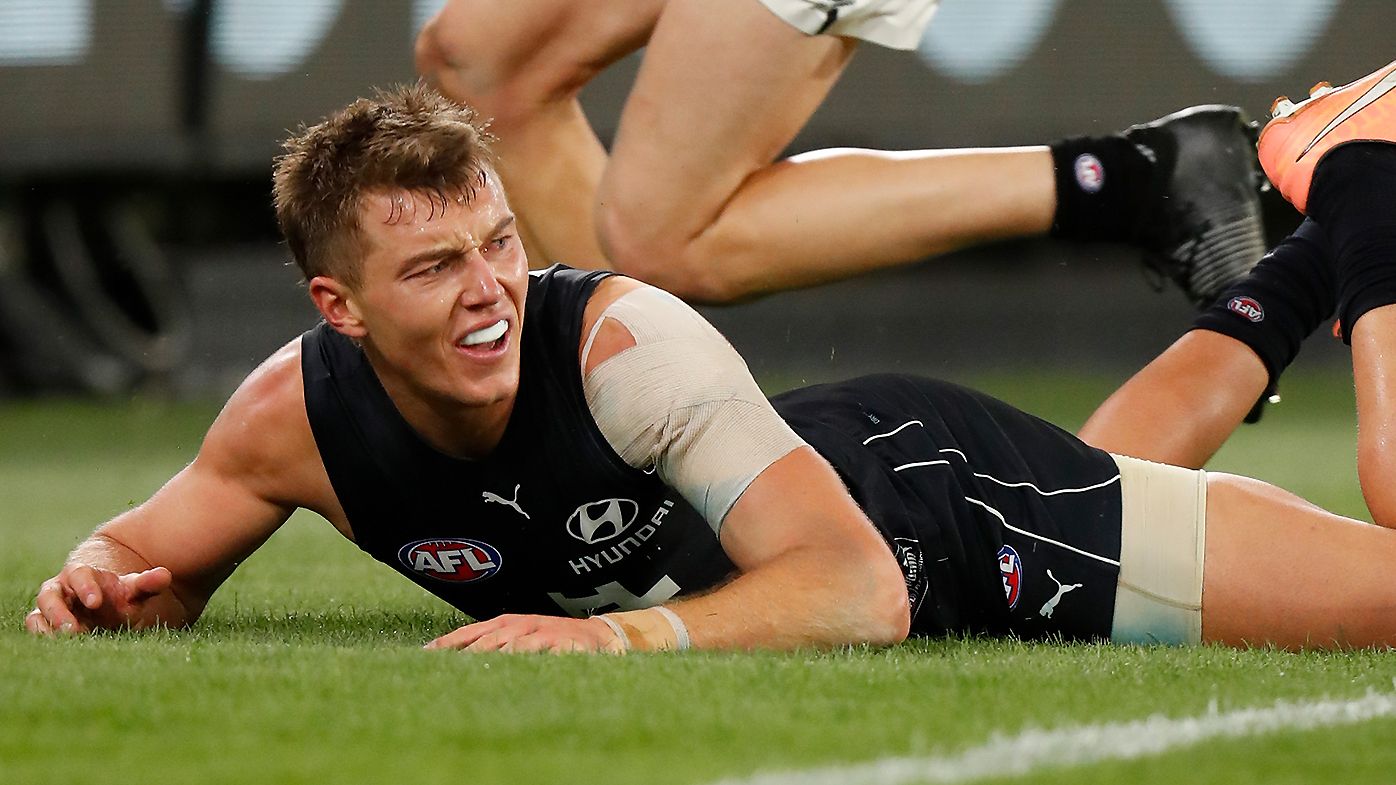 Mystery injury, weekly injections reportedly behind Patrick Cripps' slow start to 2021
