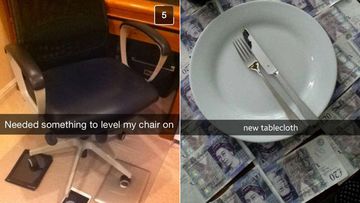 Extravagant wealth mixed with cringeworthy excess. (Private School Snapchats)