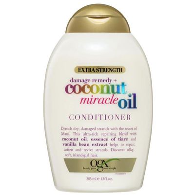<a href="https://www.chemistwarehouse.com.au/buy/83086/ogx-extra-strength-coconut-miracle-oil-conditioner-385ml" target="_blank" title="OGX Extra Strength Coconut Miracle Oil Conditioner 385ml, $8.99">OGX Extra Strength Coconut Miracle Oil Conditioner 385ml, $8.99</a>