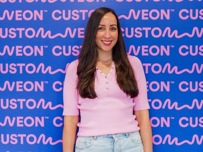 Jess Munday, co-founder of Custom Neon.