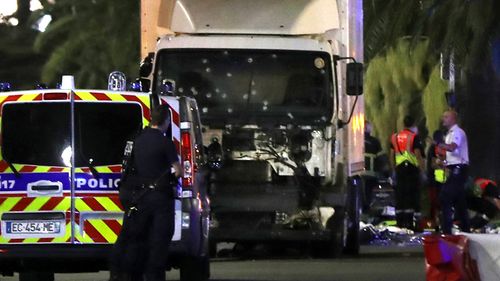 The truck that left 84 dead and more than 300 gravely wounded. Source: AFP