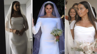 Rachel Connealy, Meghan Markle, wedding gowns