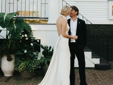 Hayden Quinn and wife