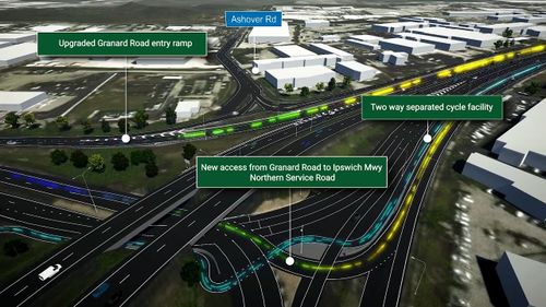 The road will extend from Rocklea to Oxley and is tipped to ease congestion and make motorists' lives easier. Picture: Supplied.