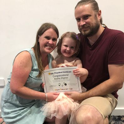 Sophie is now cancer-free and her parents couldn't be more proud of her.