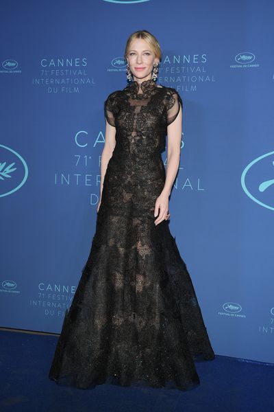 Cate Blanchett in Armani Privé at the 2018 Cannes Film Festival