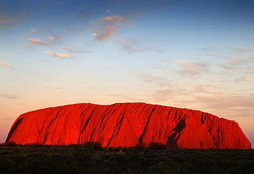 What term do geologists use to describe Uluru?