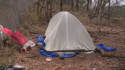 He came to Brisbane from regional Queensland looking for work and somewhere to live, and has struggled.