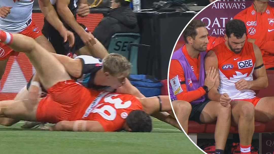 Sydney Swans defender Paddy McCartin ruled out for season after latest concussion