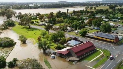 Flood warnings have been issued for a number of inland rivers including the upper McIntyre, Peel and Macquarie river to Bathurst.