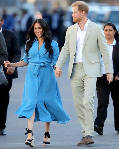 Meghan and Harry in Cape Town, South Africa