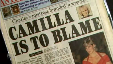 Camilla was blamed for the break-up of Charles' marriage to Princess Diana.