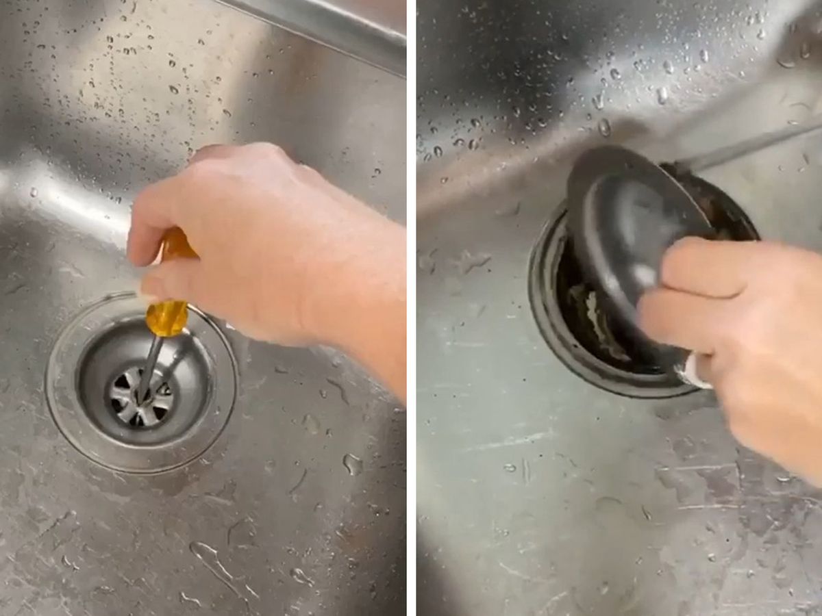 How To Clean A Kitchen Sink Drain - KatiesKottage