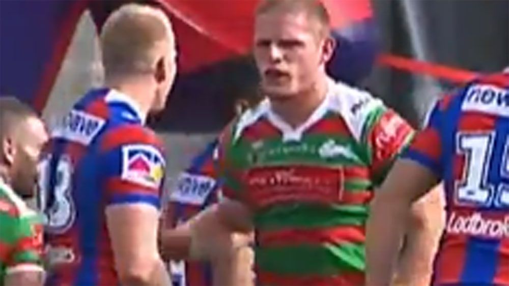 South Sydney's George Burgess faces three-game NRL ban for elbow