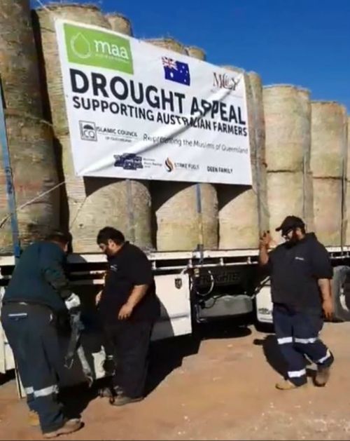 Muslim Charitable Foundation helps drought affected farmers