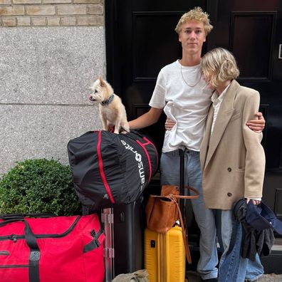 Naomi Watts and her son Sasha Schreiber