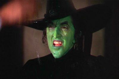 That cackling Wicked Witch of the West has haunted generations of young viewers, and still does today. She threatens to drown poor Toto, constantly harangues dopey Dorothy for those slippers, and melts to death after Dorothy splashes her with water. What a way to go ...