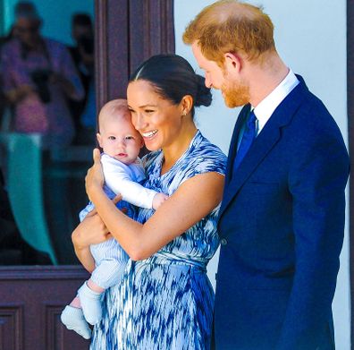 Prince Harry Meghan Markle Archie Harrison Mountbatten Windsor