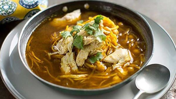 Chicken and noodle soup