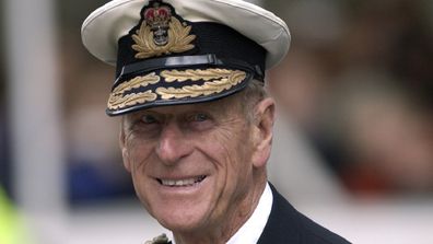 Prince Philip In Military Uniform As Admiral Of The Fleet In The Royal Navy For A Service Of Remembrance For The Iraq War. 