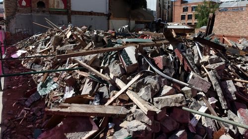 The Corkman Irish Pub was demolished despite a "stop work" notice.