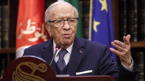 Tunisian president Beji Caid Essebsi at 92