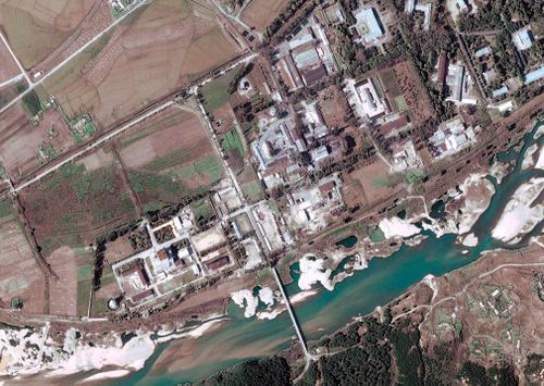 At Yongbyon, North Korea's main nuclear facility which is widely believed to have provided fissile material for its bombs, components appear to have been brought into a light-water reactor being built there.