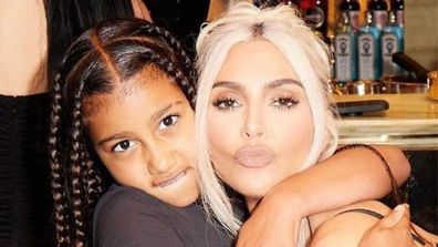 Kim Kardashian and North West