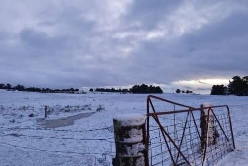 Snow has been recorded all acorss Australia's east coast. Picture: Kath Campbell.  