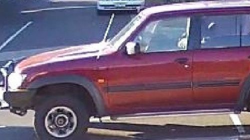 Mr Costa was last seen driving the 1999 Nissan Patrol on Sunday night. (Victoria Police)