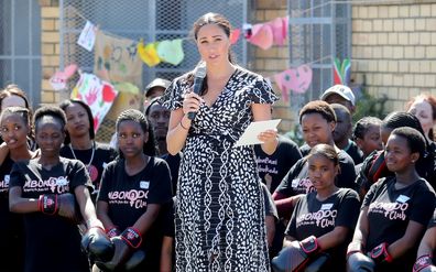 The Duchess spoke of racism she has seen and experienced.