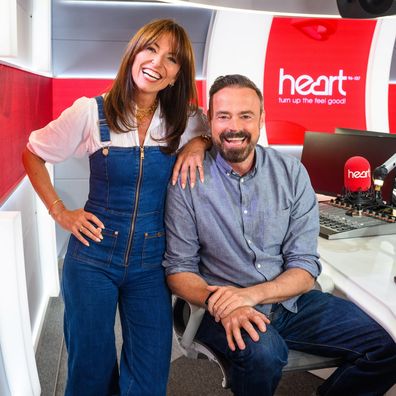 Davina McCall and Jamie Theakston 