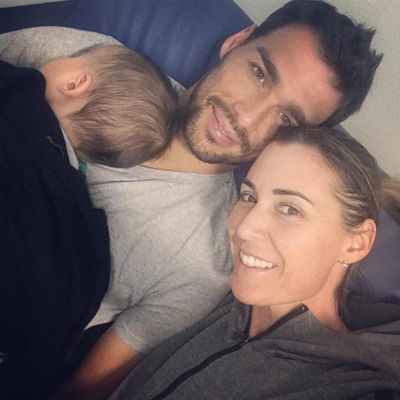 Fabio Fognini and Flavia Pennetta