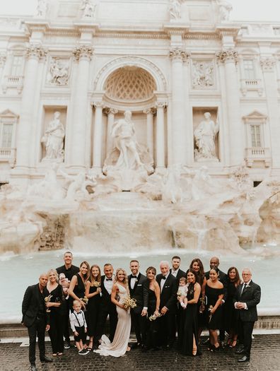 My Wedding Day: Couple marries at Rome's Trevi 