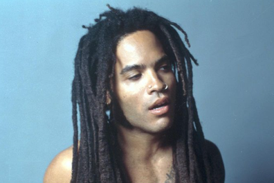 Lenny Kravitz photoshoot on release of 5.