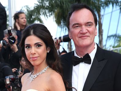 Quentin Tarantino and his wife Daniella Tarantino