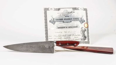 Anthony Bourdain auction: knife