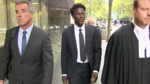 The 20-year-old was spared jail today. (9NEWS)