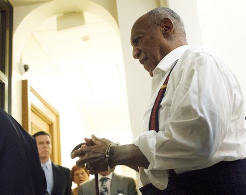 Cosby declined the opportunity to address the court before he was led away.