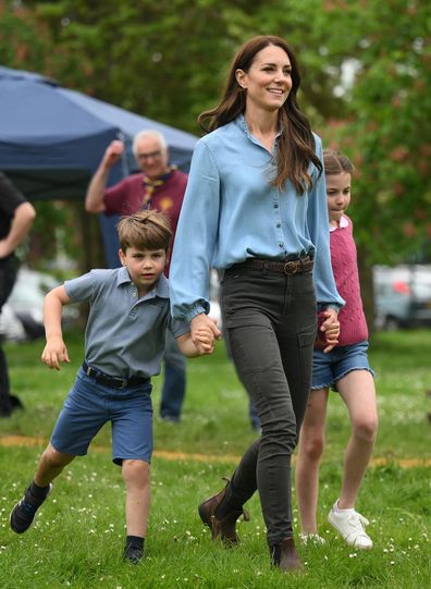 Prince Louis of Wales and Princess Charlotte`