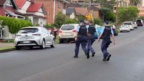 police attended West Street, South Hurstville, following reports of a multi-vehicle crash.