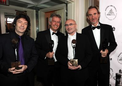 Genesis attend the 25th Annual Rock and Roll Hall of Fame Induction Ceremony in 2010 in New York.